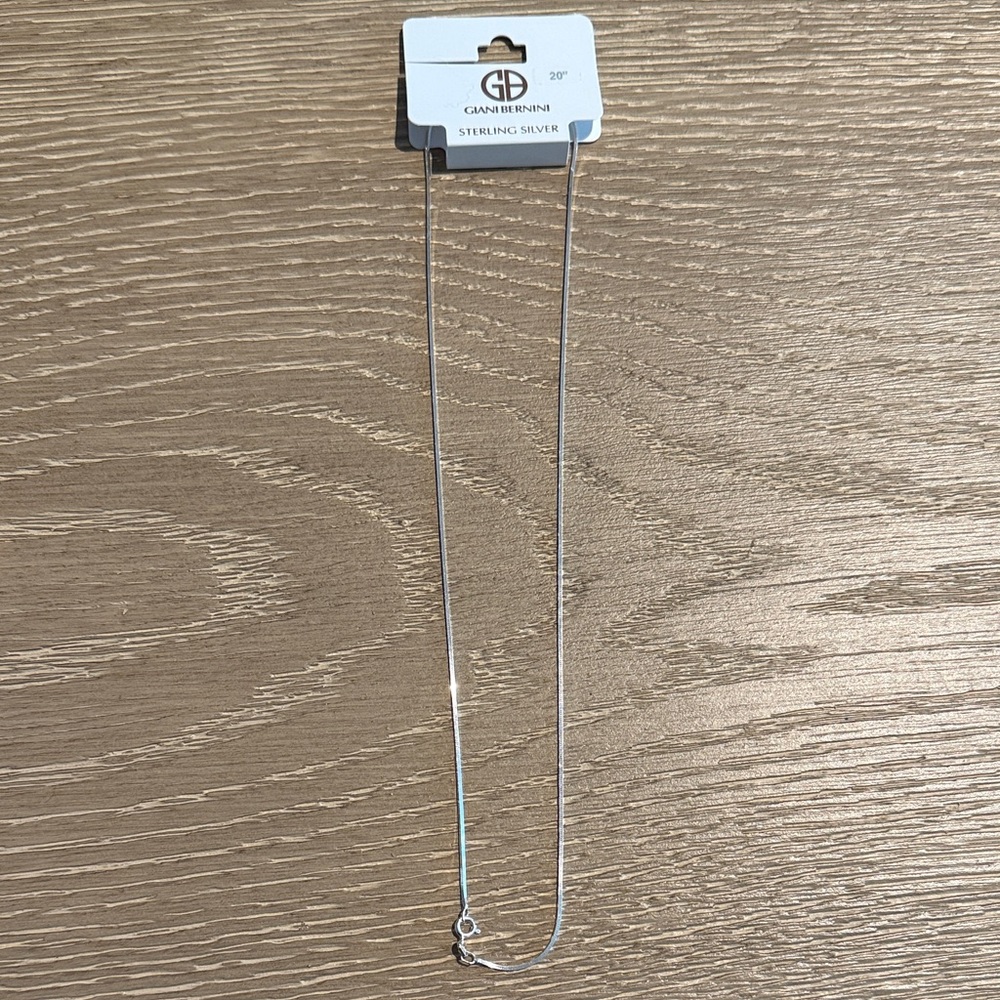Giani Bernini Silver Chain Necklace